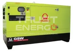 Дизельный генератор Pramac GSW 30 P В кожухе