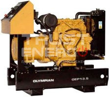 Дизельный генератор Caterpillar GEP44-5 с АВР Открытая на раме Perkins  trustenergo.ru